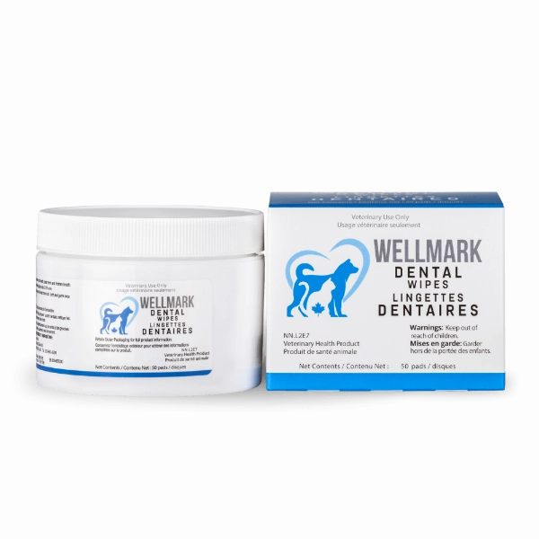 Wellmark Dental Wipes for Dogs & Cats dog health supplement,dog multivitamin,canine health care