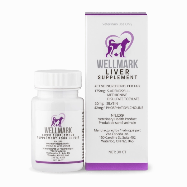 Wellmark Liver Supplement for Dogs & Cats dog health supplement,dog multivitamin,canine health care