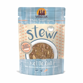 Weruva Classic Cat Stews! Kettle Call with Beef Chicken & Salmon in Gravy Canned Cat Food cat toys and food,complete cat care,all in one cat kit