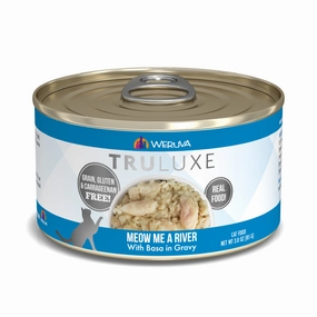 Weruva TRULUXE Meow Me A River with Base in Gravy Canned Cat Food cat supplies,cat essentials,cat accessories
