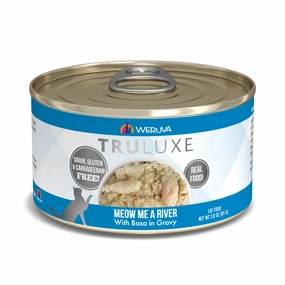 Weruva TRULUXE Meow Me A River with Base in Gravy Canned Cat Food cat toys and food,complete cat care,all in one cat kit