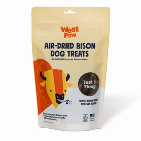 West Paw Air Dried Bison Heart Treats 2.5oz poultry chews,horse chew toys,bird packaged treats