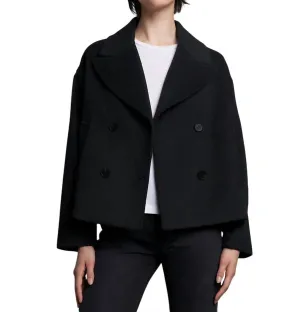 Westwood Peacoat In Black