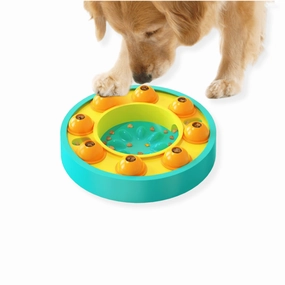 Wheel Slow Feeder Dog Puzzle dog bowl,slow feeder,pet food dish