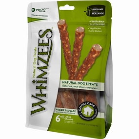 Whimzees Stix Large Mix Brown / Green / Orange meat dog treat,healthy dog snack,jerky for dogs