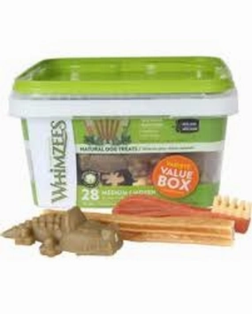 Whimzees Variety Pack - Medium 4.5" 28pcs pet id tag,personalized dog tag,engraved cat id