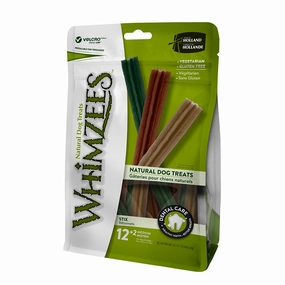 Whimzees Veggie Stix Medium - 14 pcs meat dog treat,healthy dog snack,jerky for dogs