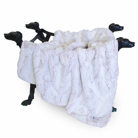 Whisper Dog Blanket Baby Pink fleece dog blanket,soft dog throw,cozy pet blanket
