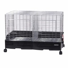 Wild Sanko Easy Home Pro Rabbit Cage With Divider rabbit habitat,small animal tunnel,bunny supplies