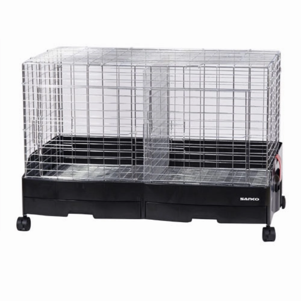 Wild Sanko Easy Home Pro Rabbit Cage With Divider rabbit habitat,small animal tunnel,bunny supplies