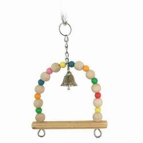 Wild Sanko Natural Wood Swing Small 1pc (WD872) bird nesting box,bird cage accessories,bird habitat