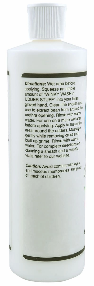 Winky Wash -N- Udder Stuff Sheath & Udder Wash for Horses