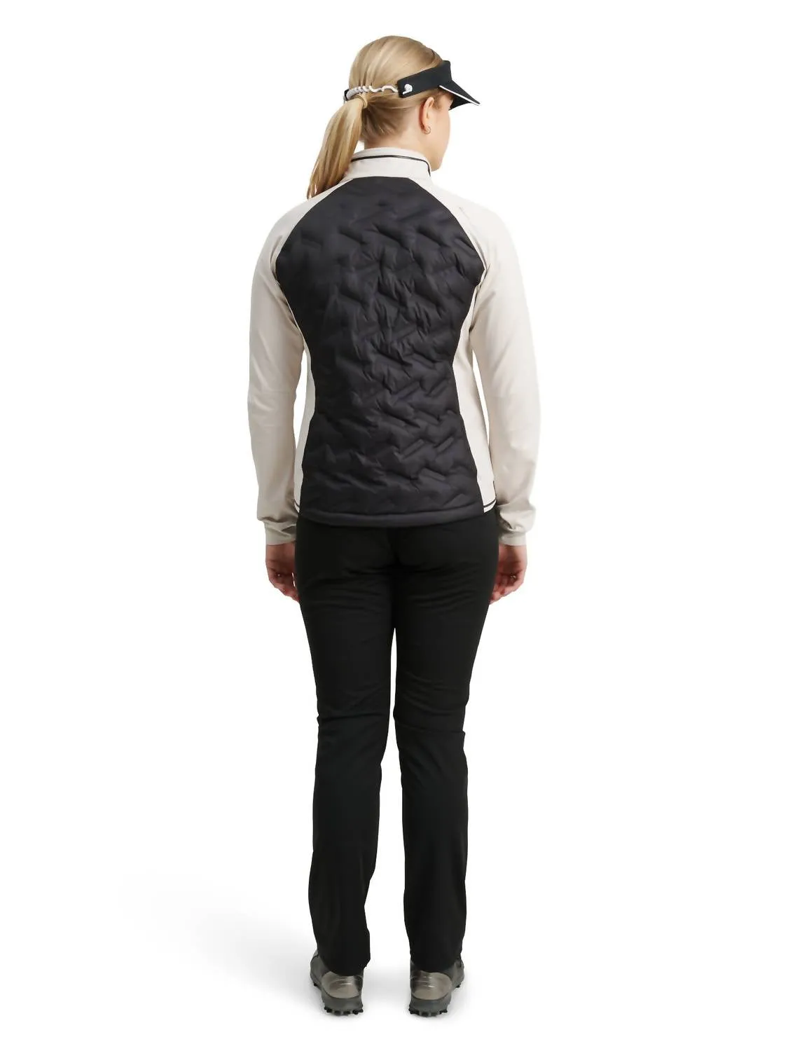 Women Grove Hybrid Jacket In Blackstone