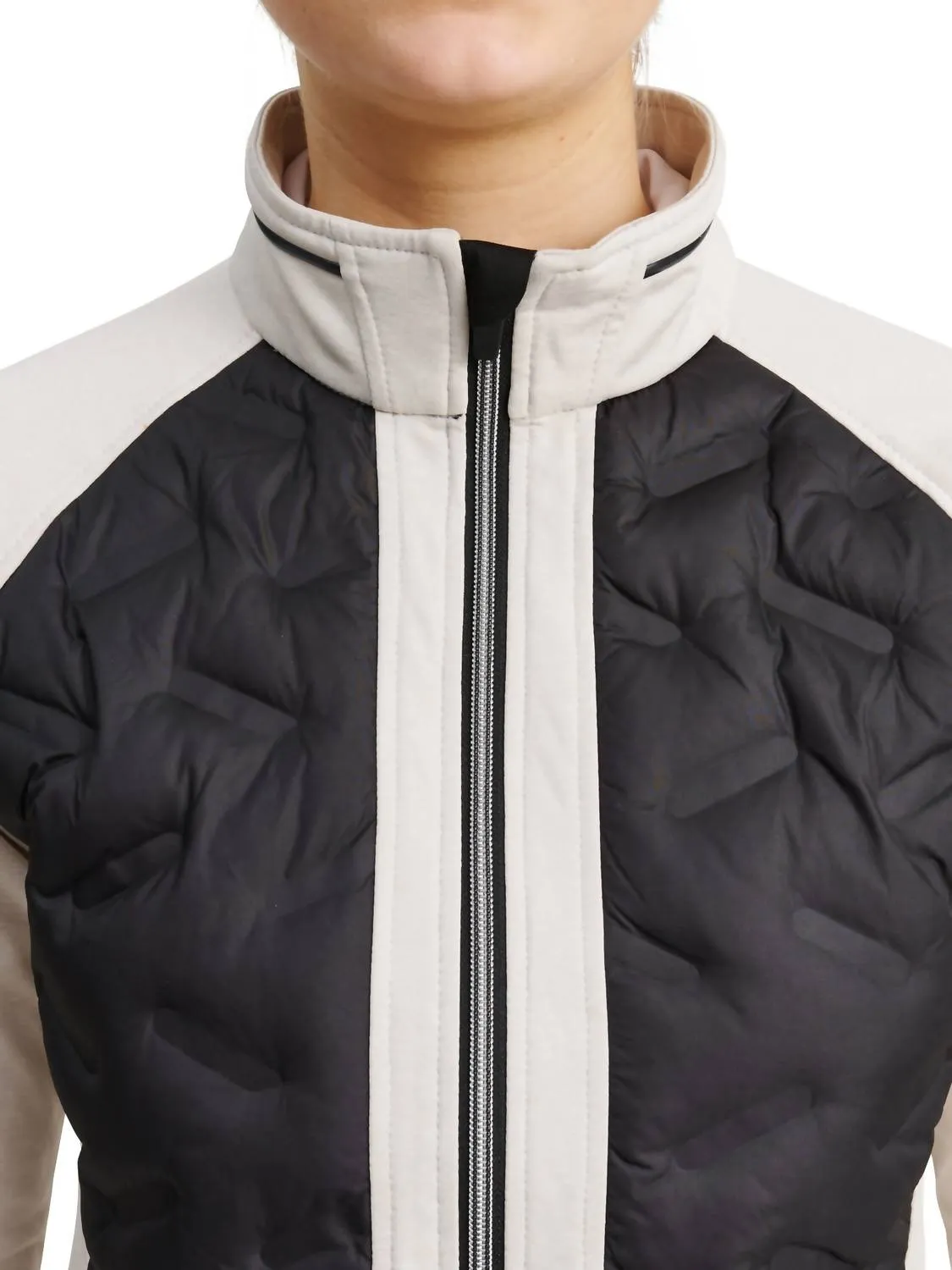 Women Grove Hybrid Jacket In Blackstone