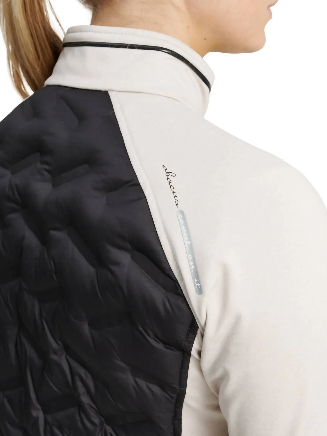 Women Grove Hybrid Jacket In Blackstone
