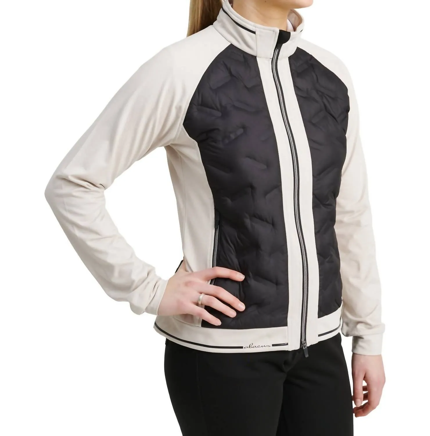 Women Grove Hybrid Jacket In Blackstone
