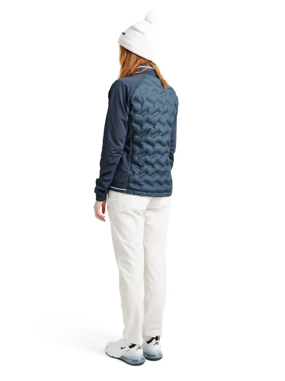 Women Grove Hybrid Jacket In Navy