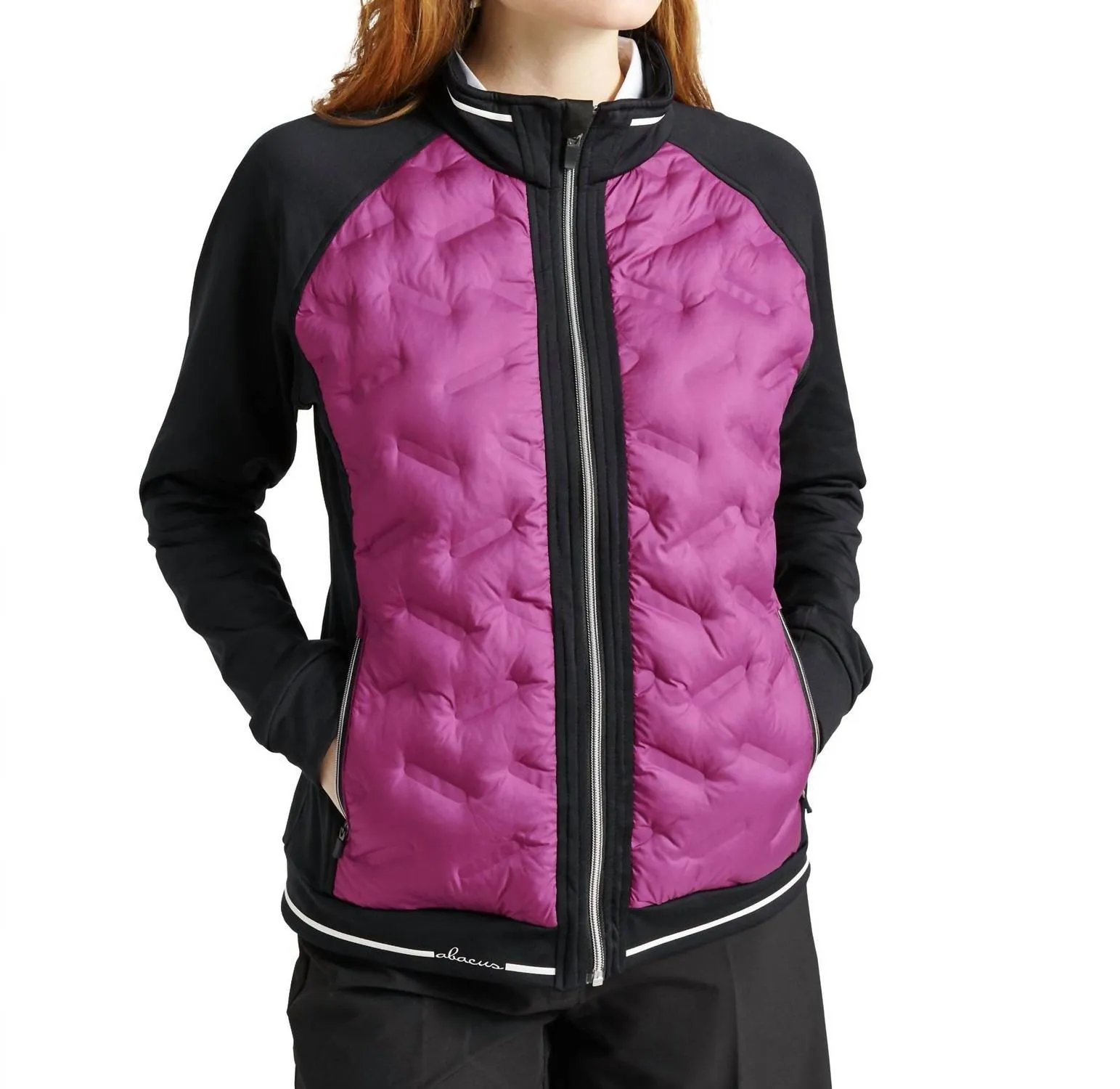 Women Grove Hybrid Jacket In Violet
