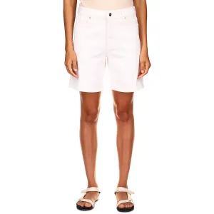 Womens Denim Boy Cut Bermuda Shorts