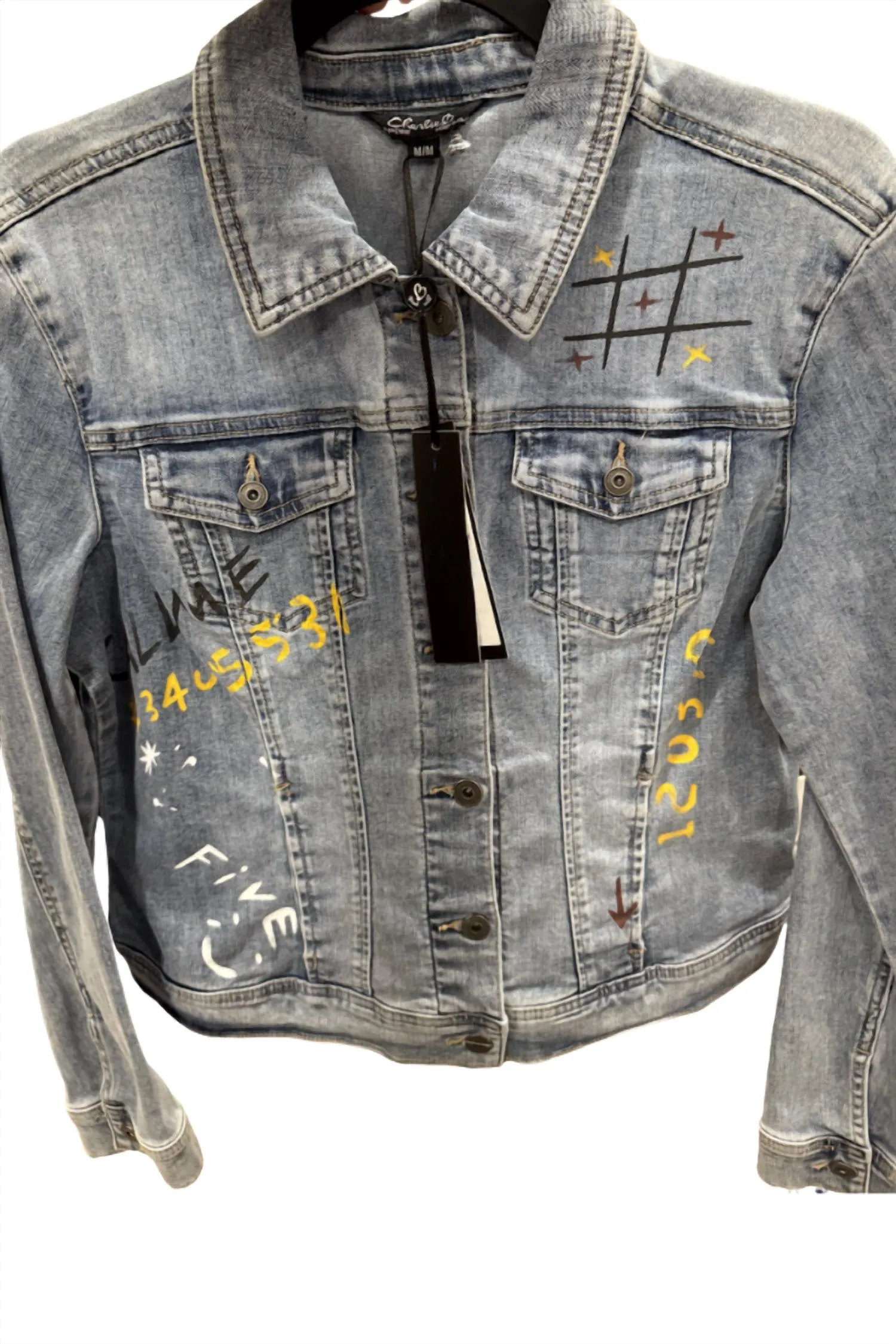Women's Denim Jacket In Light Blue