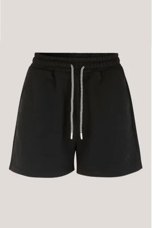 Women's Paisley Sweat Shorts In Black