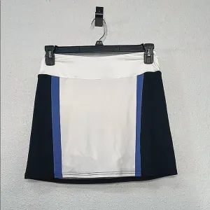 Women's Stability Short Skort In White/black/blue