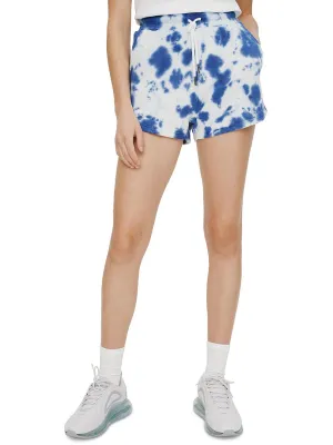 Womens Tie Dye Cotton Casual Shorts