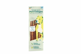 Woof Pure Collagen BullySafe 12" Chews for Dogs 10pk pet id tag,personalized dog tag,engraved cat id