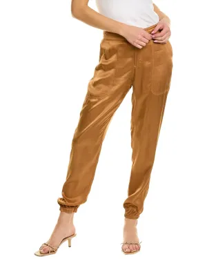 YFB CLOTHING Tate Satin Jogger Pant