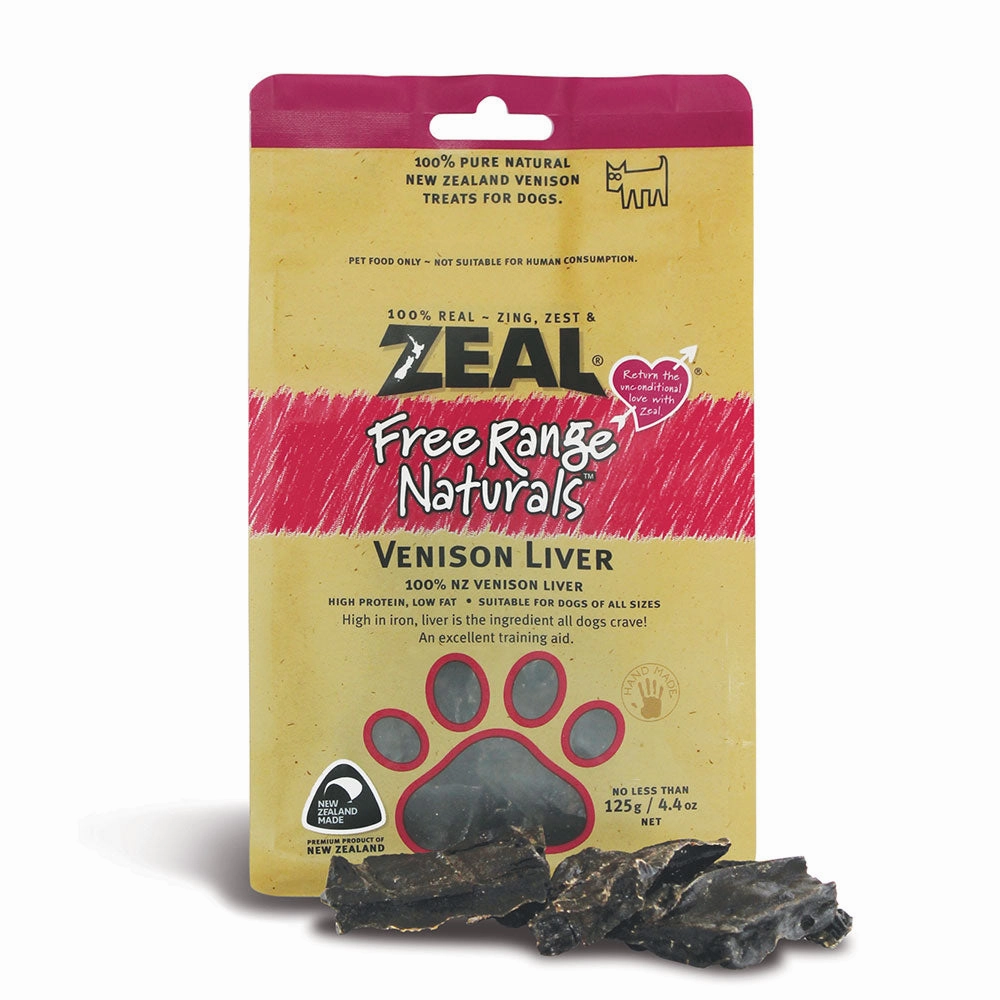 Zeal Venison Liver meat dog treat,healthy dog snack,jerky for dogs