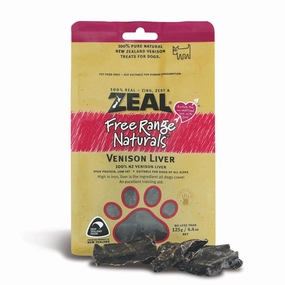Zeal Venison Liver meat dog treat,healthy dog snack,jerky for dogs