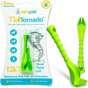 ZenPet Tick Tornado; Tick Removal Tool dog health supplement,dog multivitamin,canine health care