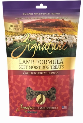 Zignature Dog Treats Grain-Free Soft Moist Lamb Formula 3oz Bag barn supply,horse stable organizer,poultry waterer