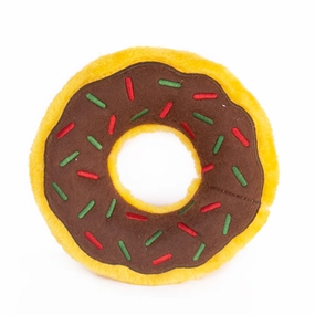Zippy Squeaky Dog Toy, Donutz Gingerbread wet cat food,canned cat food,gravy cat food