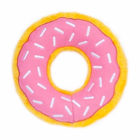 Zippy Squeaky Dog Toy, Donutz Strawberry Jumbo wet cat food,canned cat food,gravy cat food