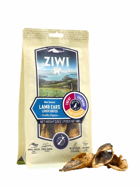 ZiwiPeak Oral Health Chews Lamb Ears 2.1oz Bag pet id tag,personalized dog tag,engraved cat id