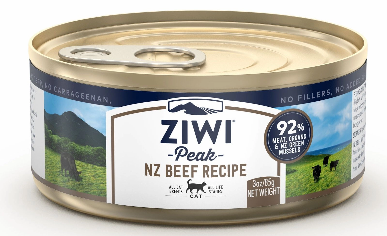 ZiwiPeak Wet Cat Food Beef grain free wet cat food,senior cat wet food,cat pt