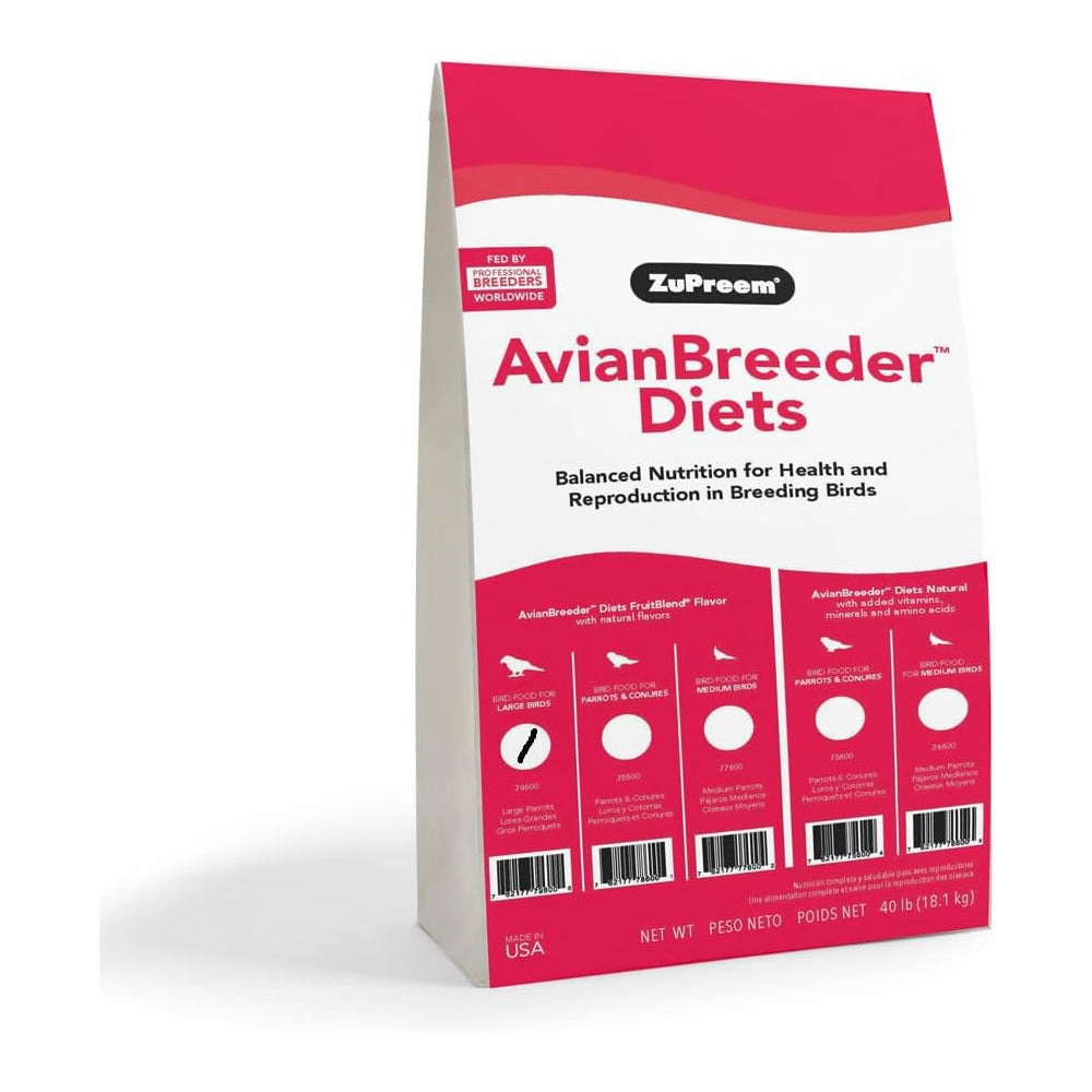 Zupreem Avian Breeder FruitBlend soft chew treat,chewy dog snacks,tender bites for dogs