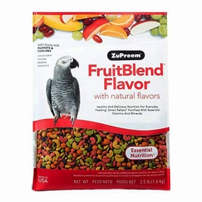 Zupreem Fruitblend for Medium - Large Birds 3.5lb bird seed mix,small bird food,parakeet pellets