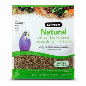 Zupreem Natural for Small Birds 2.25lb bird seed mix,small bird food,parakeet pellets