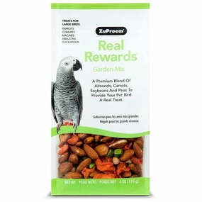 Zupreem Real Rewards Garden Mix for Large Birds 170g bird seed mix,small bird food,parakeet pellets