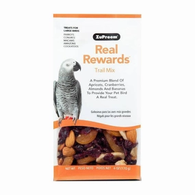 Zupreem Real Rewards Trail Mix for Large Birds 170g bird seed mix,small bird food,parakeet pellets