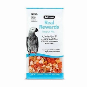 Zupreem Real Rewards Tropical Mix for Large Birds 170g bird seed mix,small bird food,parakeet pellets