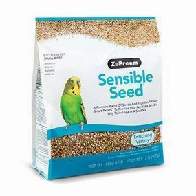 Zupreem Sensible Seed for Small Birds 2lb bird seed mix,small bird food,parakeet pellets