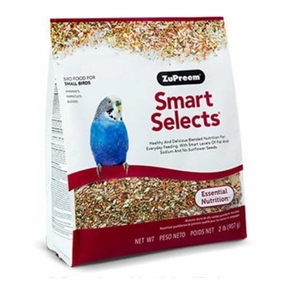 Zupreem Smart Selects for Small Birds 2lb bird seed mix,small bird food,parakeet pellets