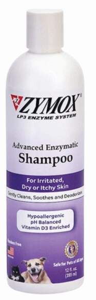 Zymox Advanced Enzymatic Shampoo 12oz Bottle